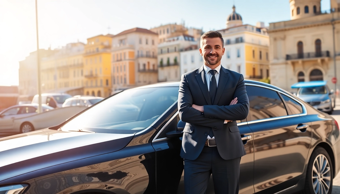 Professional hire car with driver Malta ready to provide comfortable transportation in the vibrant city.