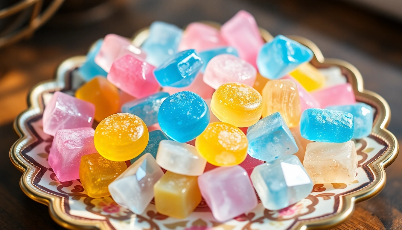 Delight in Crystal Candy: A Colorful Sweet Experience Like No Other