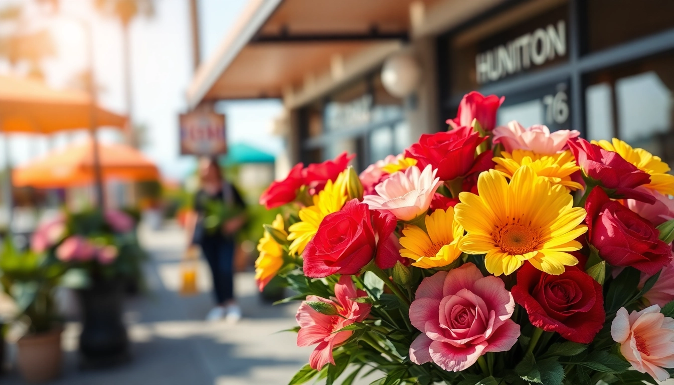 Order stunning flower arrangements from a Huntington Beach florist with local charm.