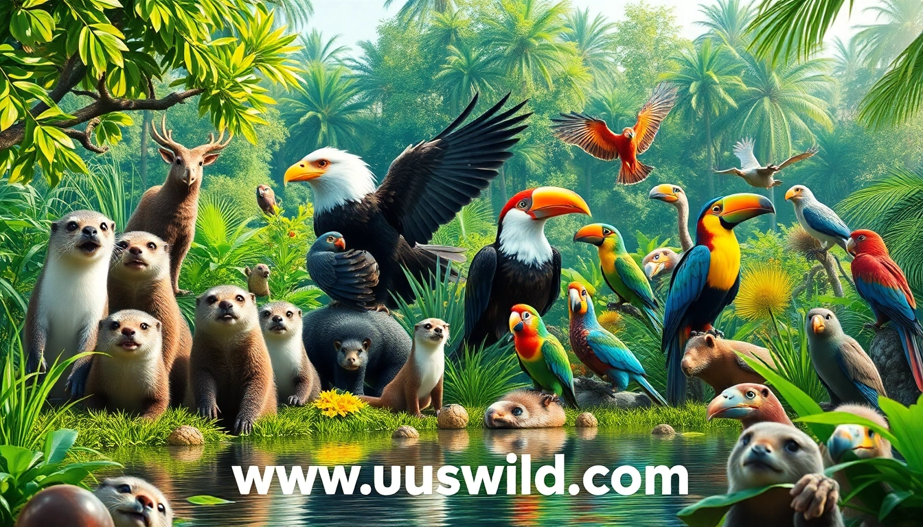 Experience the vibrant wildlife at www.sudswild.com featuring diverse animals in a natural setting.