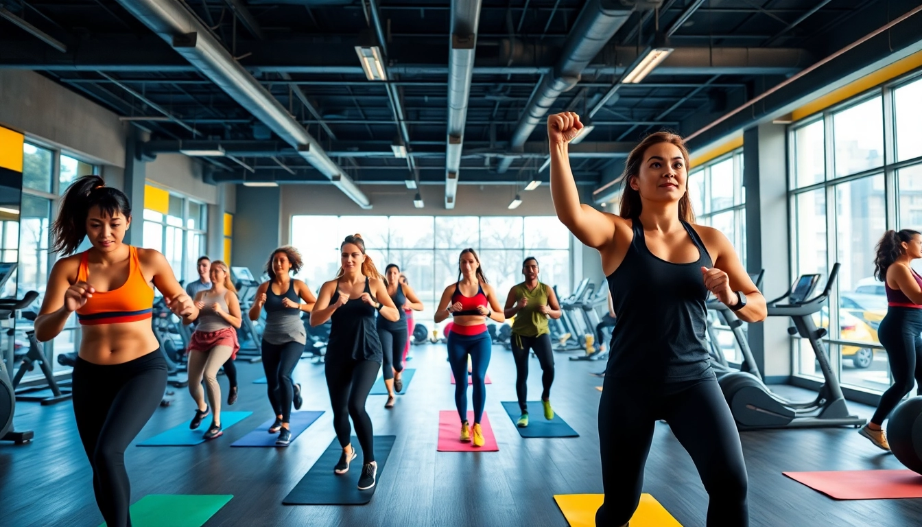Experience the best gym in Jersey City with diverse members showcasing their strength and teamwork.