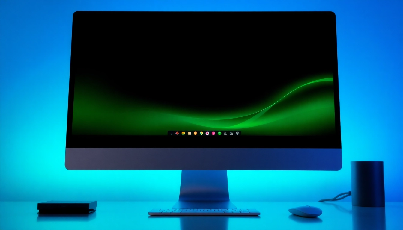 Access the Line下载電腦版 desktop app with an engaging interface on a modern computer screen.