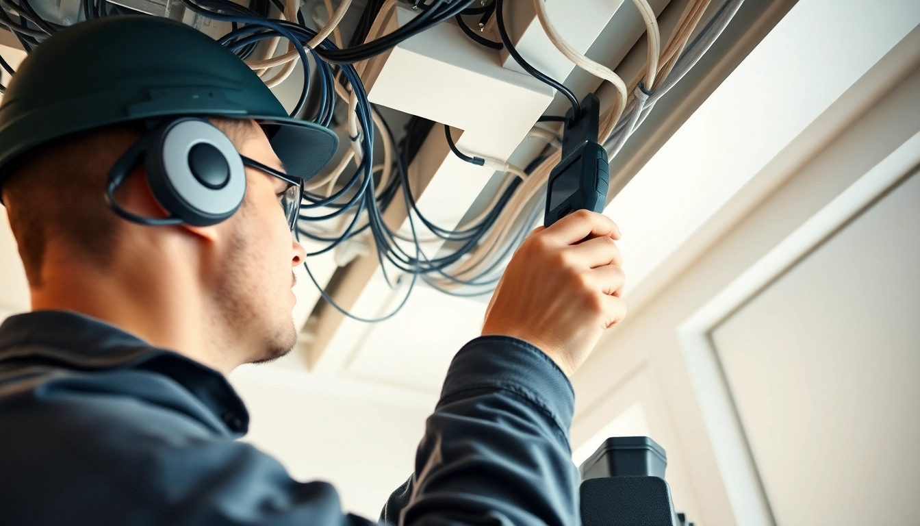 Providing high-quality Electrical Service installation with detailed tools and expert electrician.