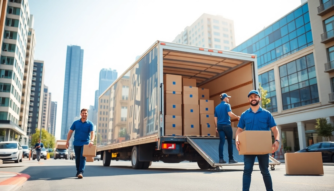 Best moving company Toronto providing efficient moving services with professional team in urban setting.