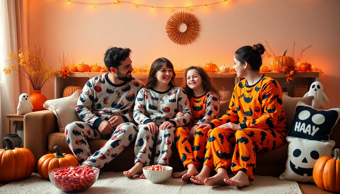 Delightful Halloween Pajamas for Every Family Celebration
